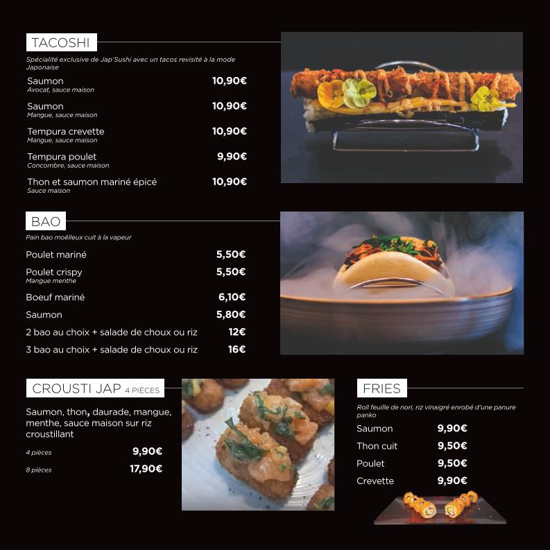 Jap’Sushi Audincourt - Menu Image 1